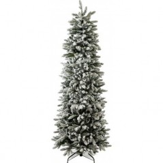 Árbol de Navidad Russel Nevado h180Ø65cm PE+PVC
