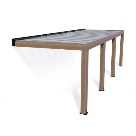 Pérgola Canopia Helsinki 3 X 8,6 m Pérgola de madera de cedro