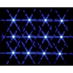 12 Lighted Star String - Blue Cod. 34659