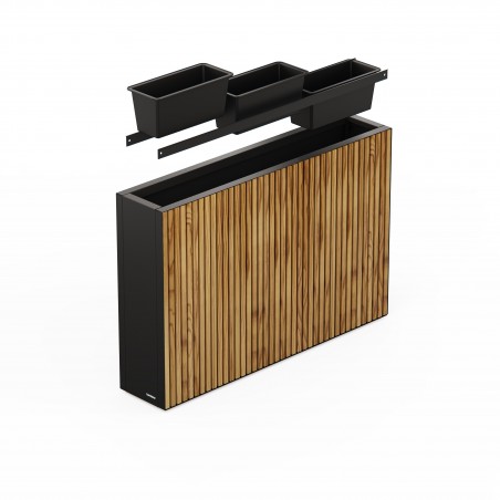 Sistema de Riego Automático para Jardinera Metálica DECO DIVIDER 120x25x80 cm