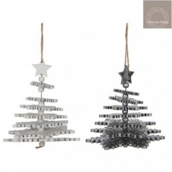 Poste para colgar Blanco o Plata