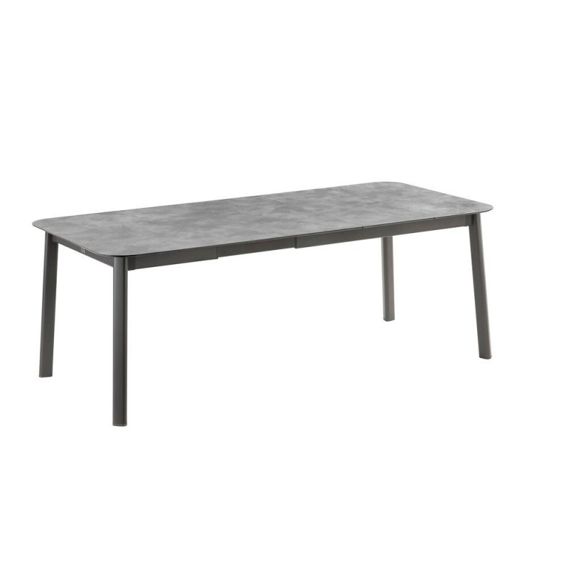 Extendable garden table ORON 170/205x100 cm LaFuma LFM5321 Ciment/Titane