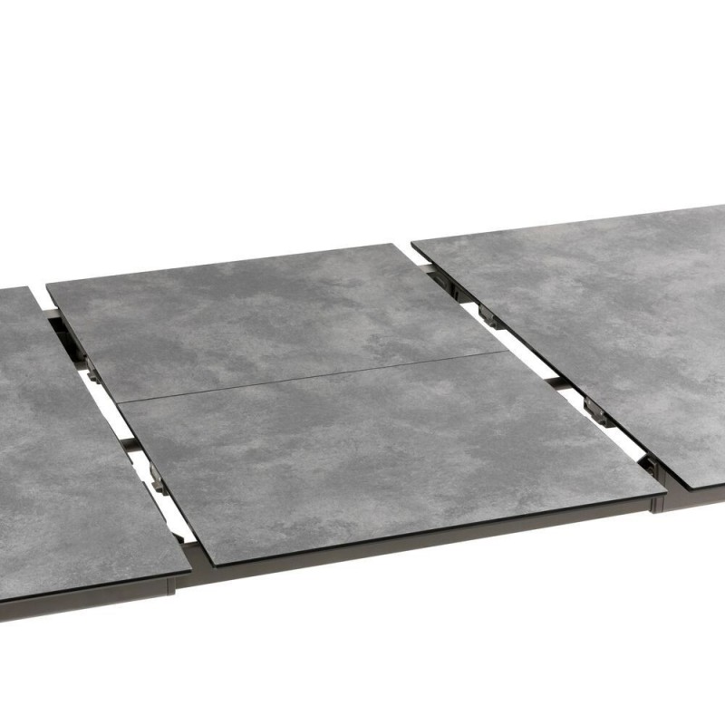 Mesa de jardín extensible ORON 170/205x100 cm LaFuma LFM5322 Ciment/Titane