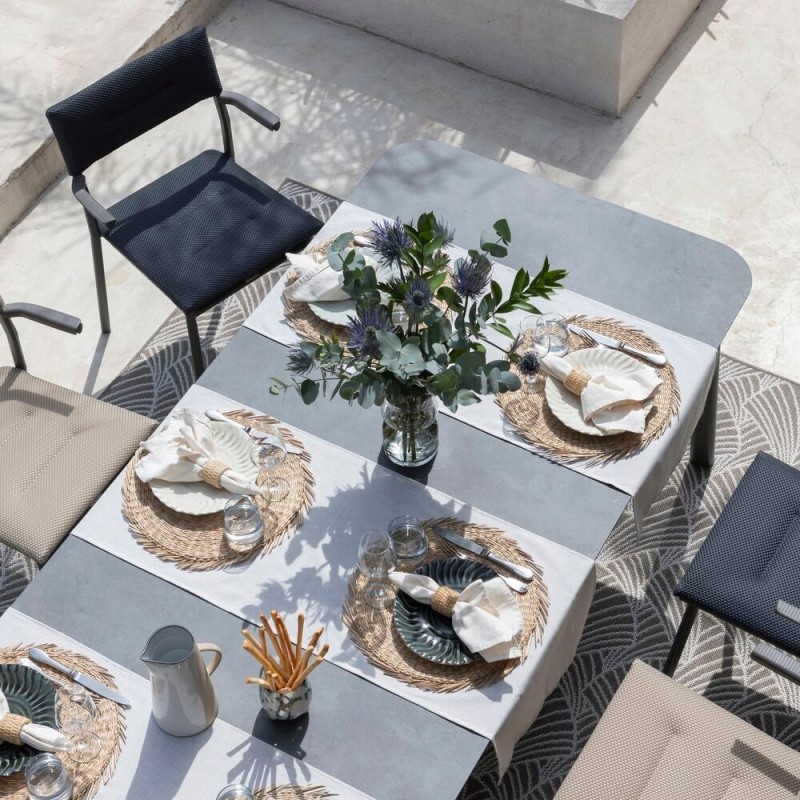 Mesa de jardín extensible ORON 170/205x100 cm LaFuma LFM5322 Fusain/Titane