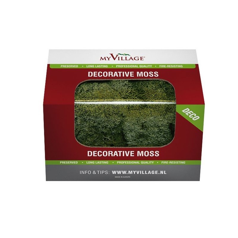 Musgo Liquen Verde Oscuro 50 gr