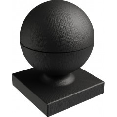 Juego de 4 pomos para jardinera Trama