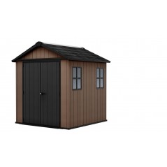 Keter Resin Garden Shed NEWTON PLUS 757 - Double Choice of Assembly