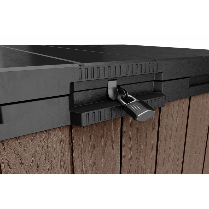 Portaherramientas de resina Keter GUARDARLO MARRÓN DARWIN