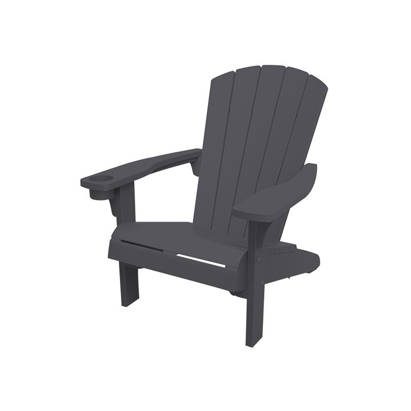 Silla Keter ALPINE ADIRONDACK Grafito