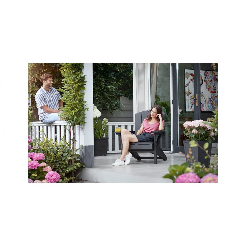 Silla Keter ALPINE ADIRONDACK Grafito