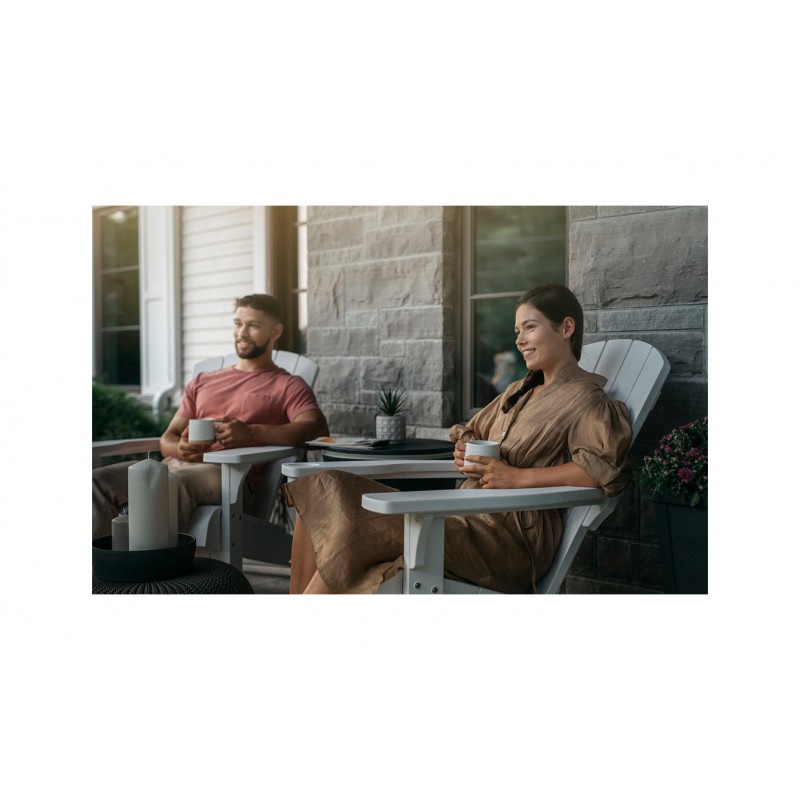 Keter ALPINE ADIRONDACK Chair White
