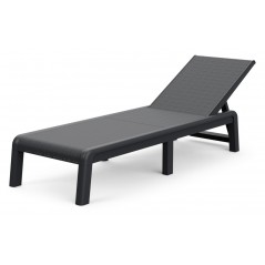 Tumbona Keter MALLORCA SUNLOUNGER Grafito