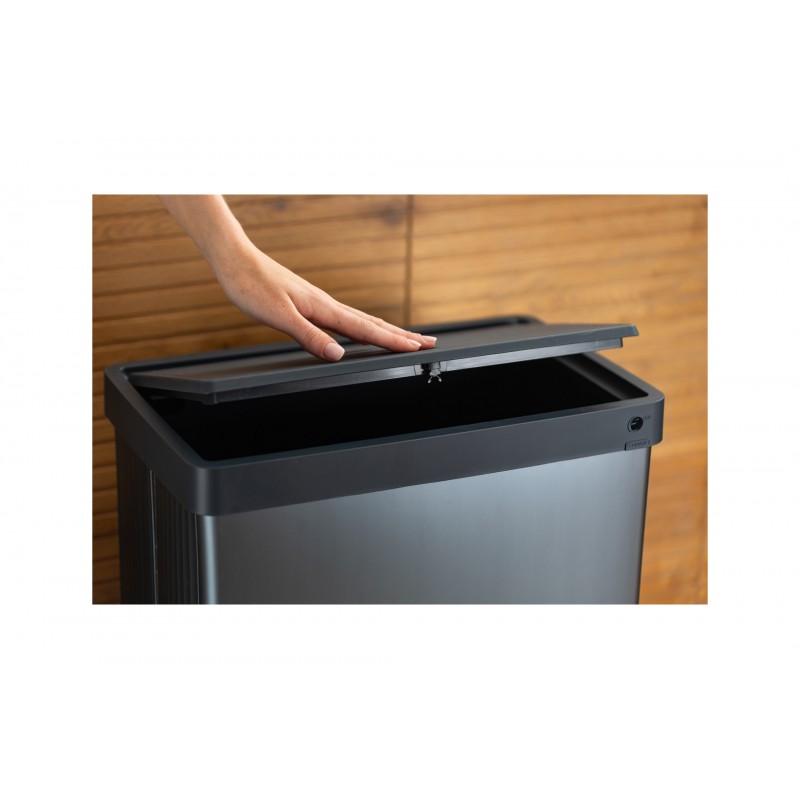 Keter Cubo de Basura VERTO High Azul Nacarado