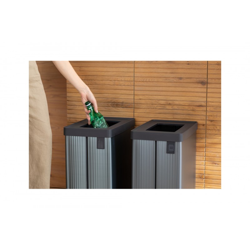 Cubo de Basura Reciclaje Keter VERTO Azul Perla