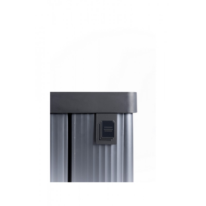 Keter Cubo de Basura VERTO Recycle Azul Perla