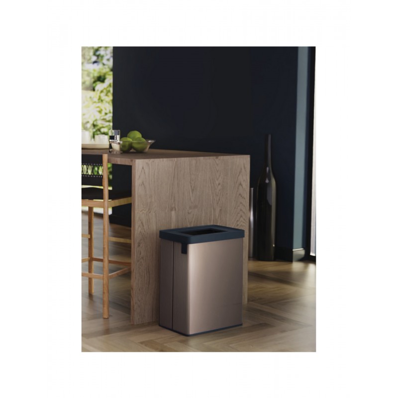 Keter Cubo de Basura VERTO Recycle Rosa Perla