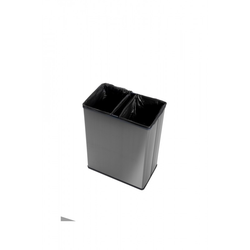 Keter Cubo de Basura VERTO Recycle Gris Perla
