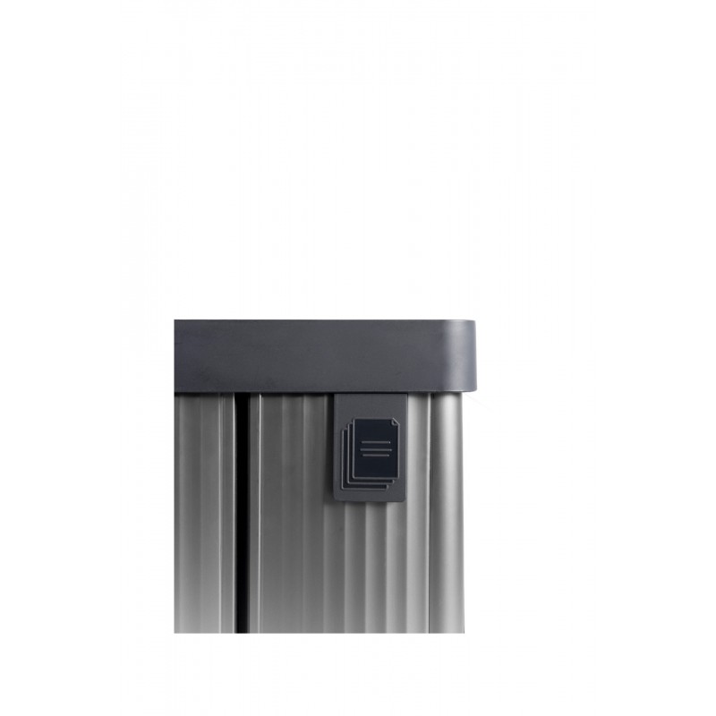Keter Cubo de Basura VERTO Recycle Gris Perla