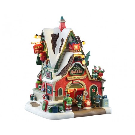 The Elf Service Sleigh & Sled Repair B/O 4.5V Ref. 55315