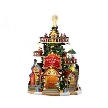 The Tannenbaum Tower Christmas Shops B/O 4.5V Cód. 55311