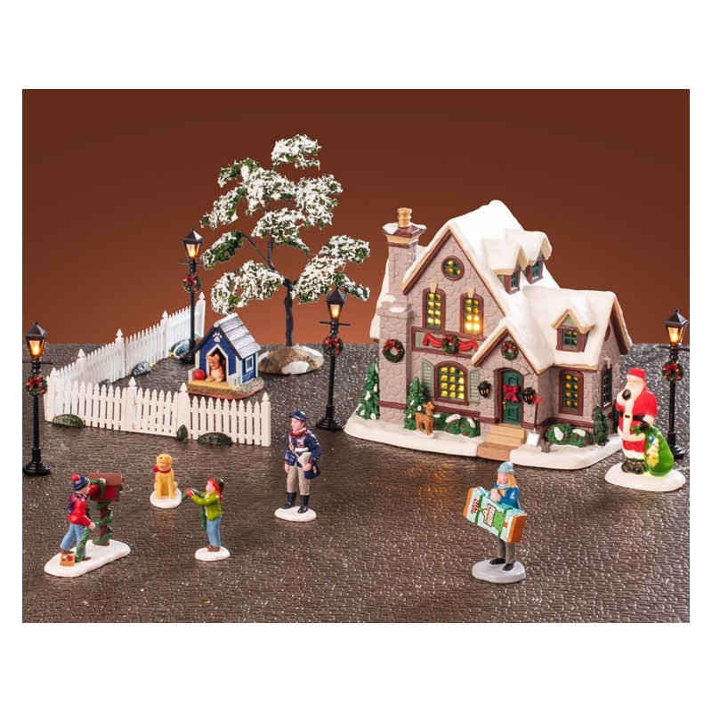 White Christmas Set con fuente de alimentación 4.5V Cód. 56671