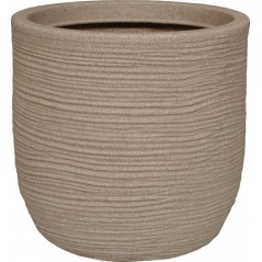 Jarrón Shabby Rayado