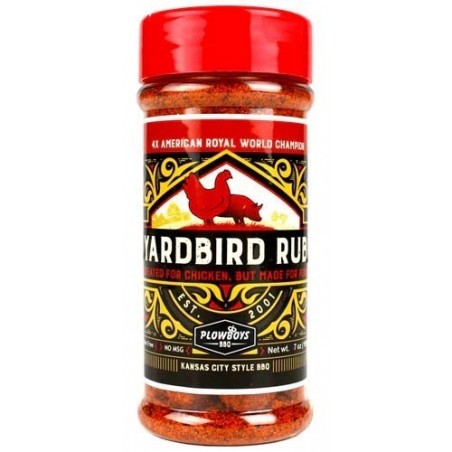 Plowboys Yardbird Rub - 7 oz