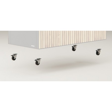 Ruedas Herstera para DECO PLANTER y PLANTER XIC – juego de 2