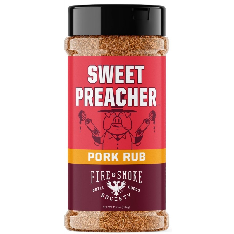 Fire & Smoke Sweet Preacher Rub - 337 gr