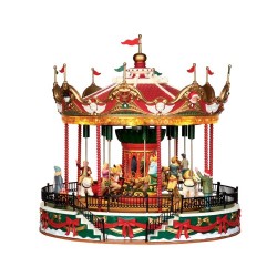 Santa Carousel with Power Supply 4.5V Ref. 34682
