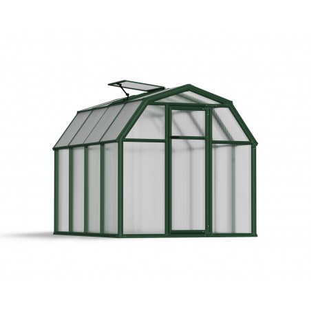 Canopia Eco Grow Double Layer Polycarbonate Garden Greenhouse 259X204X198 cm Green