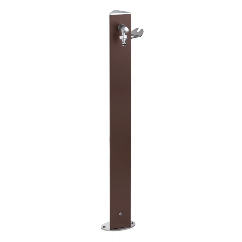 Aquapoint Triangle Ground Garden Column Fountain Bronze Metal
