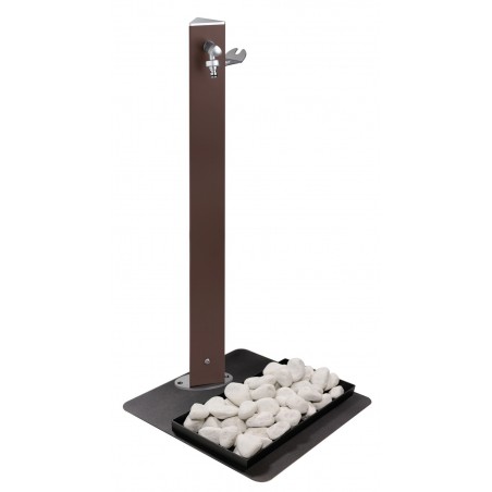 Fuente de Columna para Jardín Aquapoint Triangle Ground métal bronze