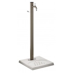 Fuente de Columna para Jardín Aquapoint Loop Ground Gris Paloma