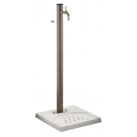 Fuente de Columna para Jardín Aquapoint Loop Ground Gris Paloma
