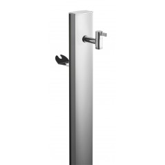 Fuente de Columna para Jardín Aquapoint Steel-O Underground Chrome