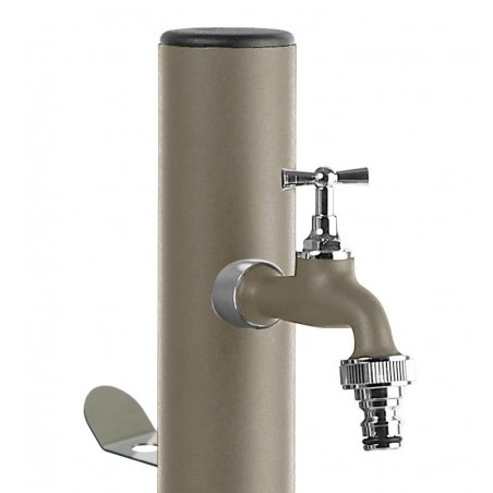 Fuente de Columna para Jardín Aquapoint Loop Underground Gris Paloma