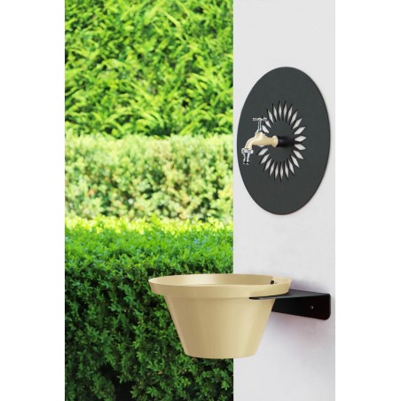 Fuente de Pared Aquapoint Daisy Fountain Ivoire