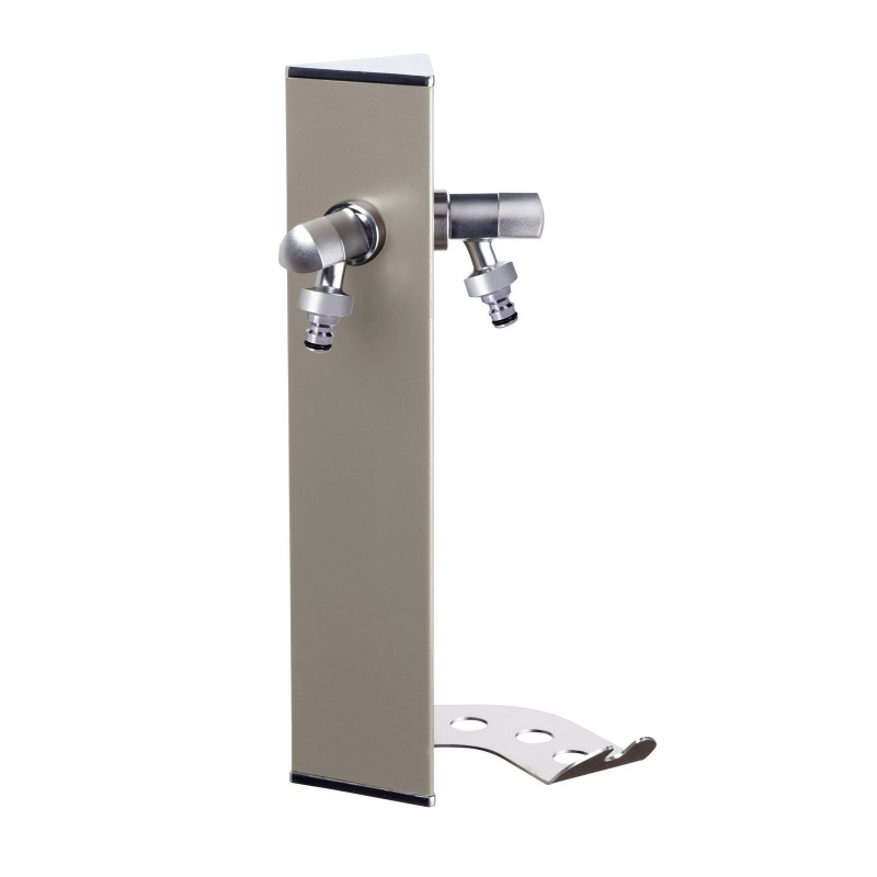 Fuente de Pared Aquapoint Wall Triangle Gris Paloma