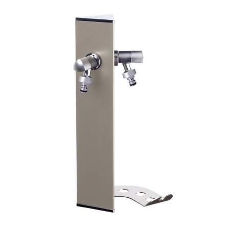 Fuente de Pared Aquapoint Wall Triangle Gris Paloma