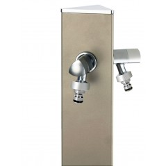 Fuente de Pared Aquapoint Wall Triangle Gris Paloma