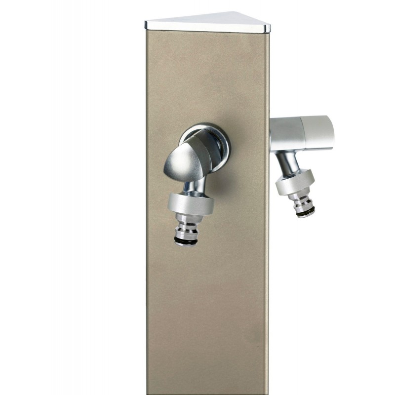 Fuente de Pared Aquapoint Wall Triangle Gris Paloma