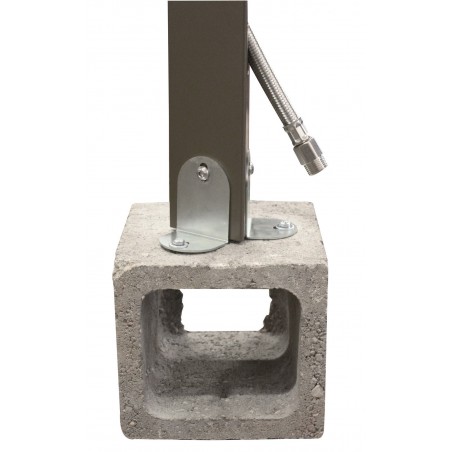 Soportes de fijación de metal galvanizado para fuentes Underground Aquapoint