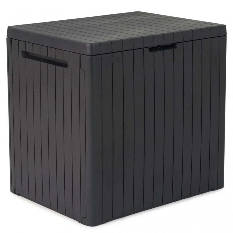 Baúl de resina Keter CITY BOX GRAPHITE