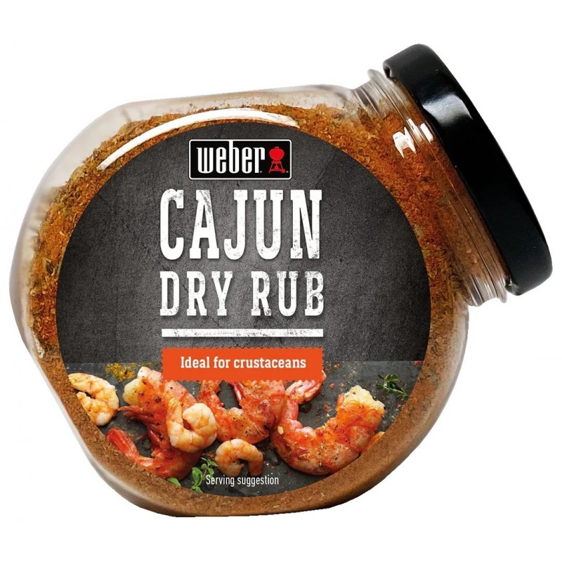 Weber Dry Rub Cajun - 120 Gr