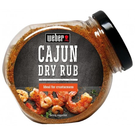 Weber Dry Rub Cajun - 120 Gr
