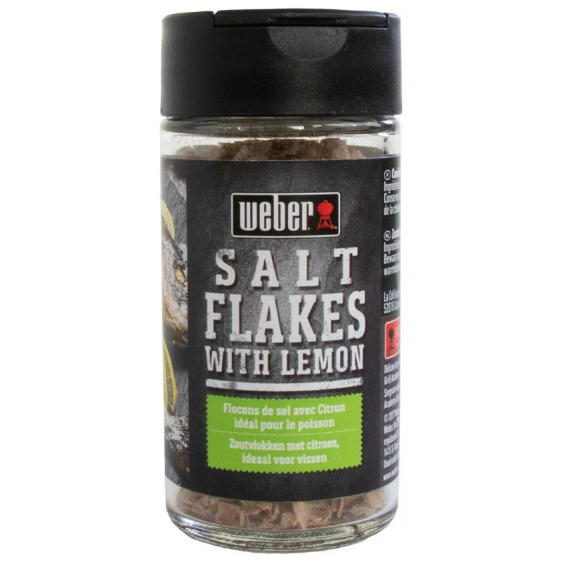 Weber Salt Flakes Lemon - 30 Gr