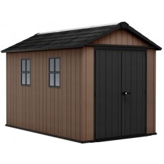 Caseta de Jardín Keter en Resina NEWTON PLUS 7511 - Doble elección de montaje