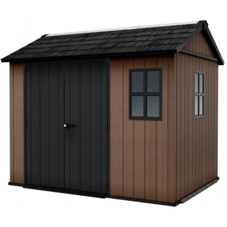 Caseta de Jardín Keter en Resina NEWTON PLUS 975 - Doble Posibilidad de Montaje