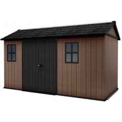 Caseta de Jardín Keter en Resina NEWTON PLUS 1375 - Doble elección de montaje
